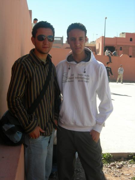 mes amis abderrahim et simo